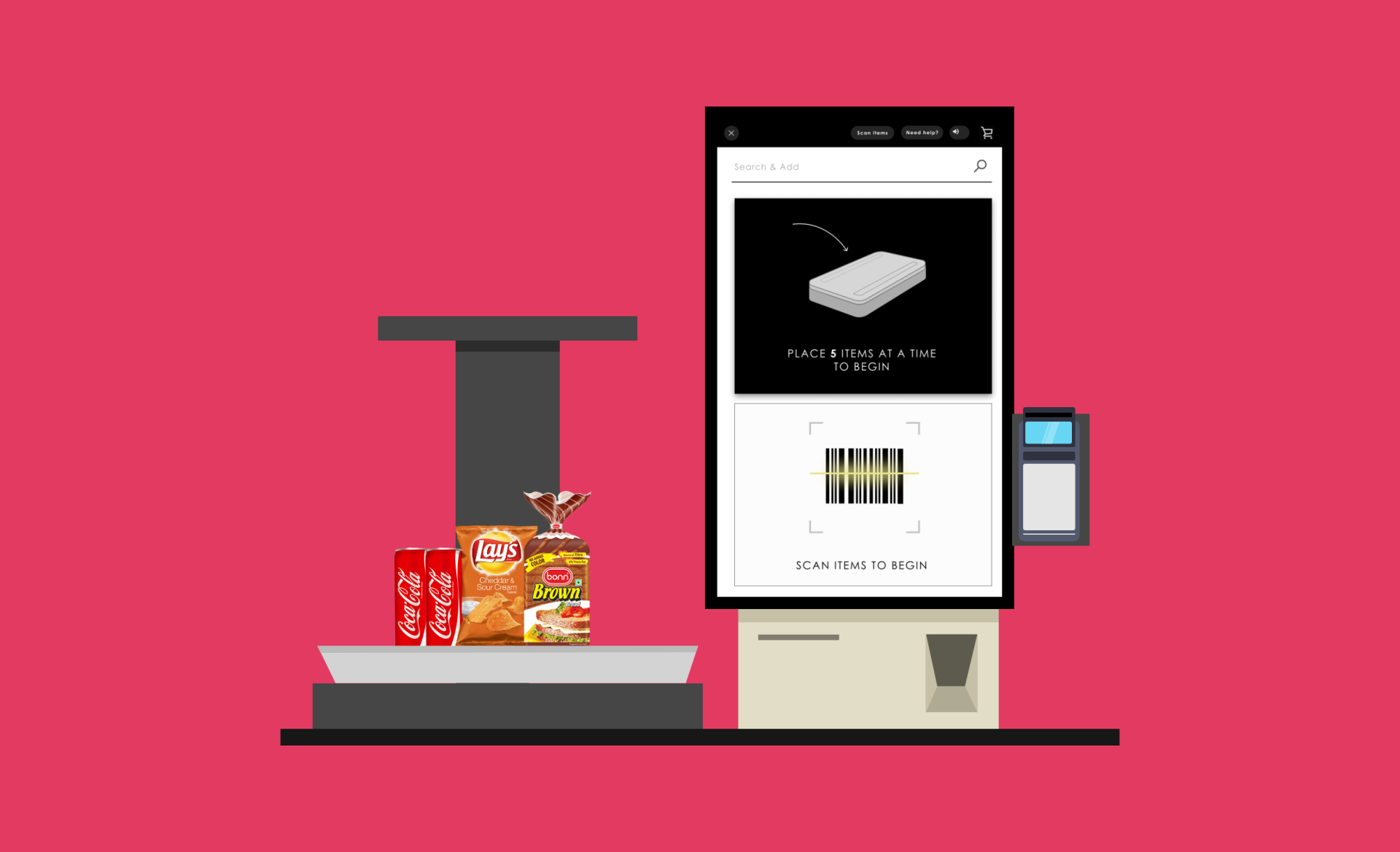 Designing the self-checkout experience